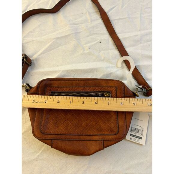 Time Tru Olivia crossbody faux leather brown purse 5"x9" new rn#52469 - Picture 8 of 11